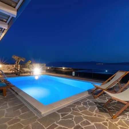 Villa Belissima Vista Mare Selce Exterior photo